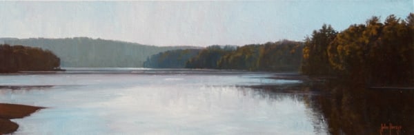 Landscape--Stillness at Daybreak by John Horejs