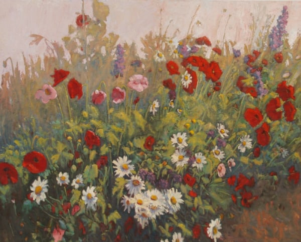 Summer Garden Impressions by John Horejs