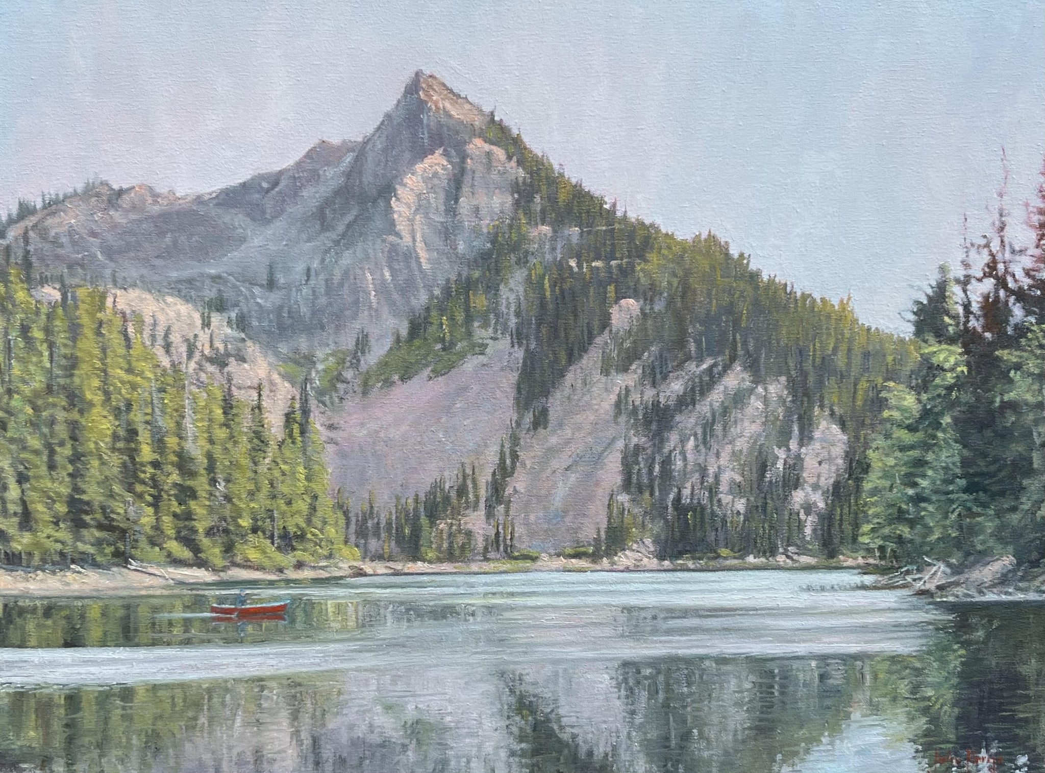 Summer at Louie Lake by John Horejs