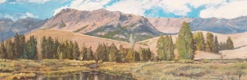 Boulder Mountains by John Horejs