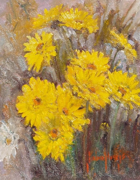 Floral--Mum Study II by John Horejs