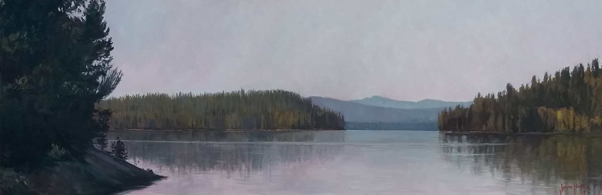 Landscape--McCall Morning by John Horejs
