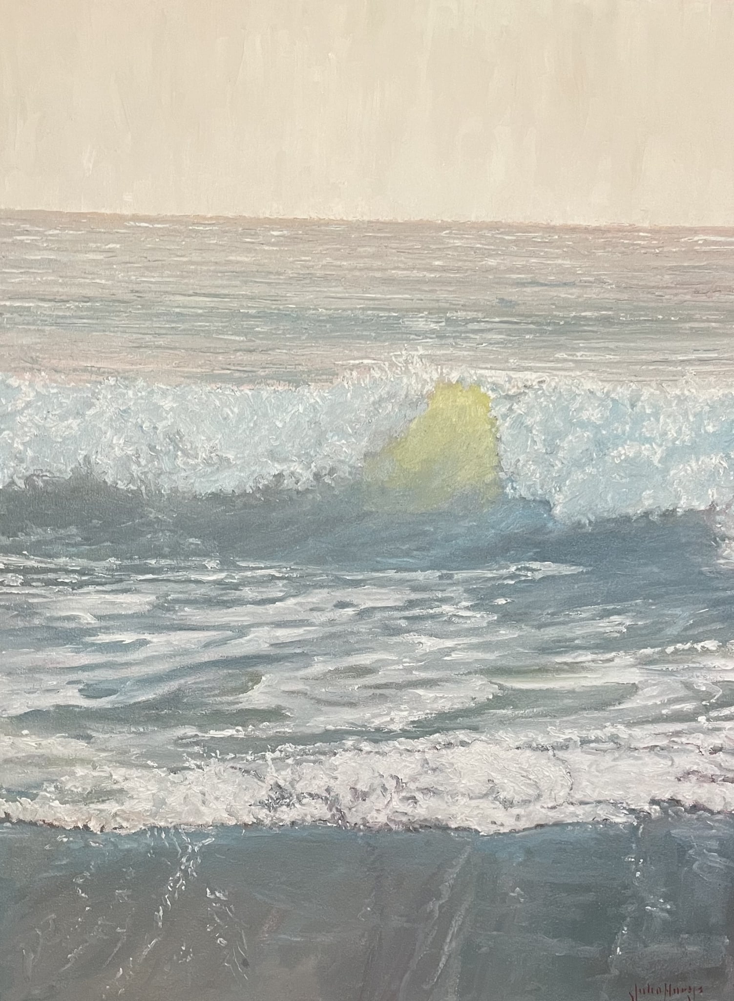 Seascape--Morning Tide by John Horejs