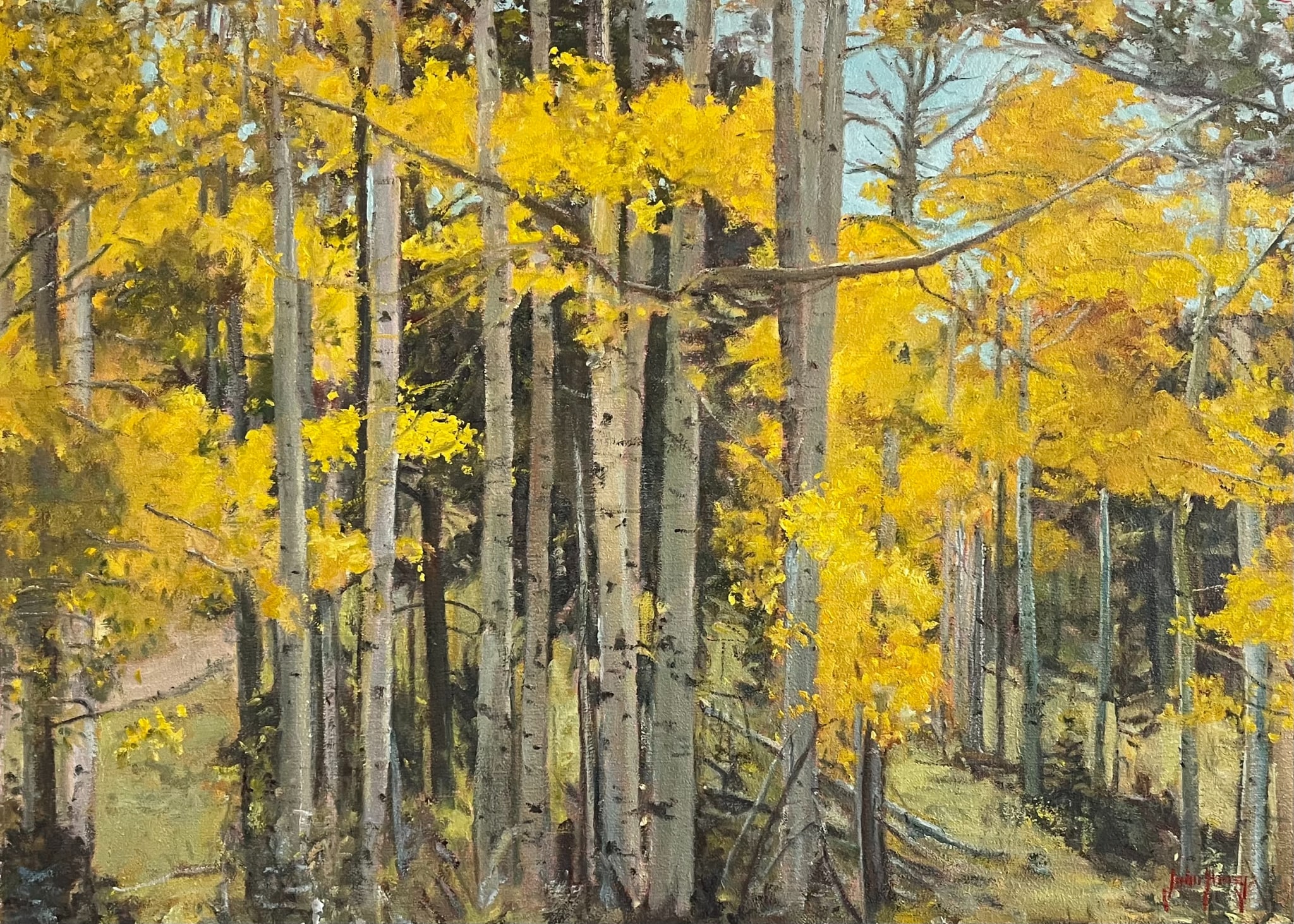 Greer Aspens by John Horejs