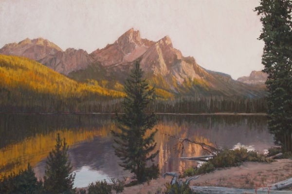 Landscape--Stanley Lake Summer by John Horejs