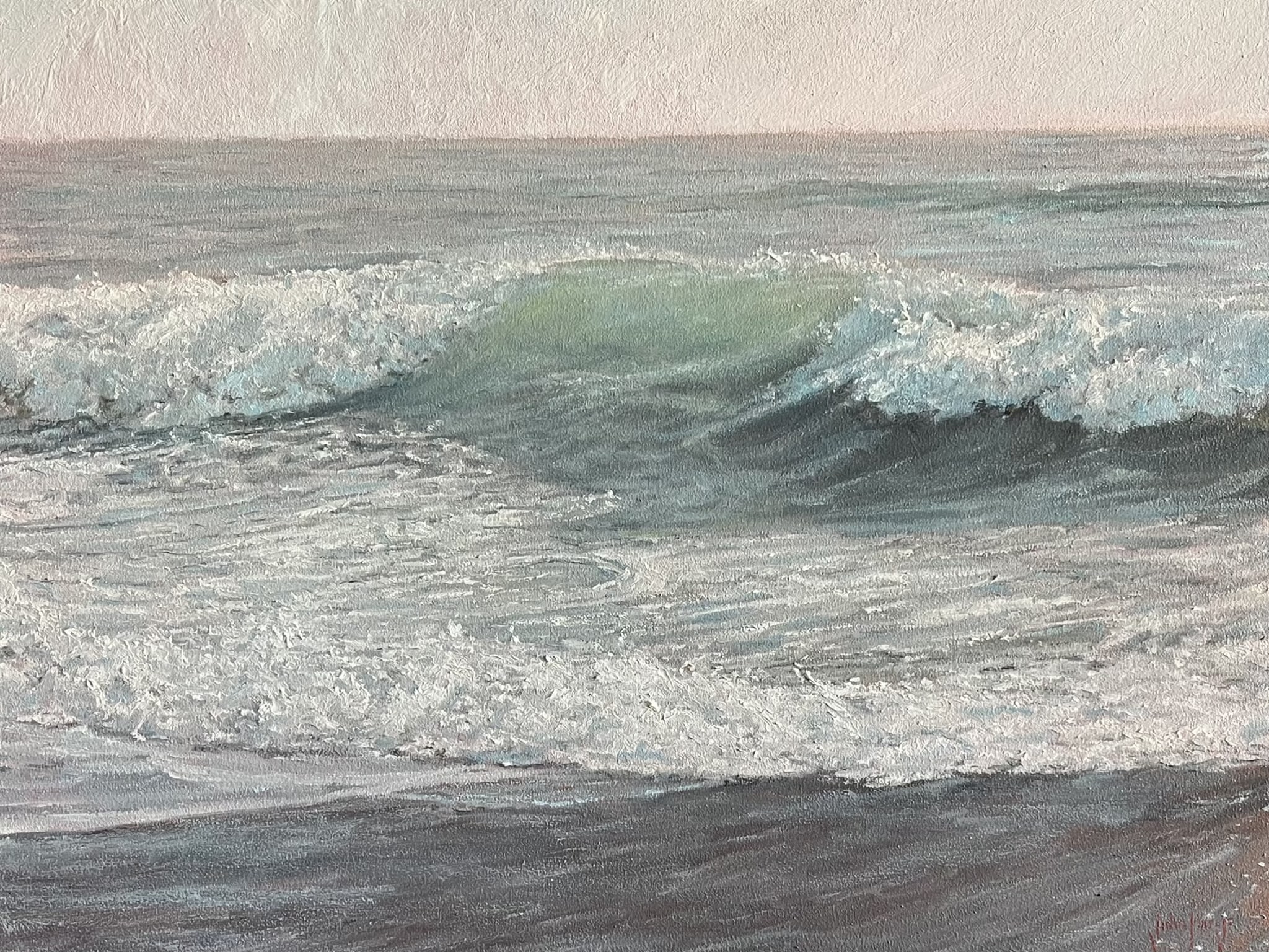 Seascape--Seaside Serenity by John Horejs