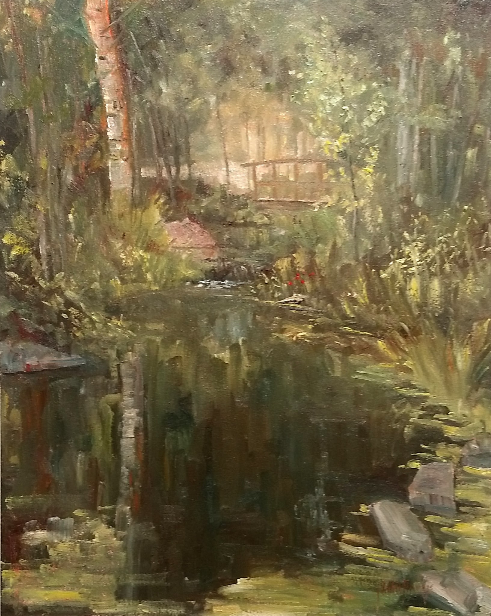 Garden Brook by John Horejs