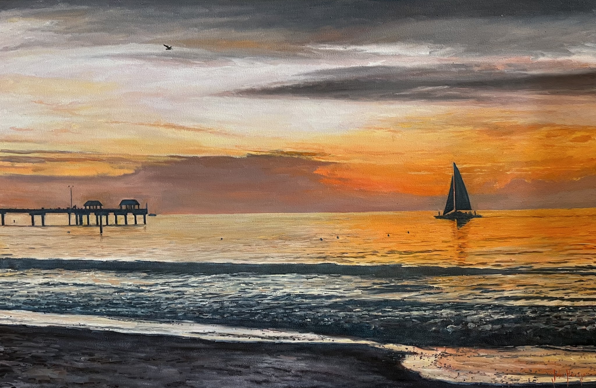 Florida Sunset by John Horejs