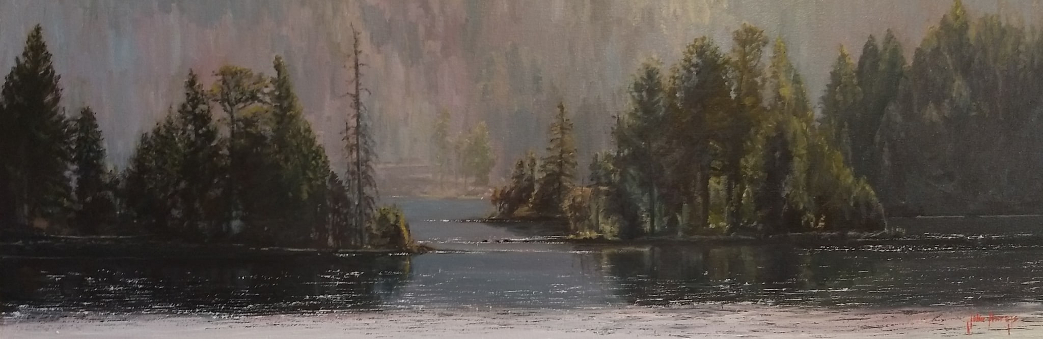 Landscape--The Narrows by John Horejs