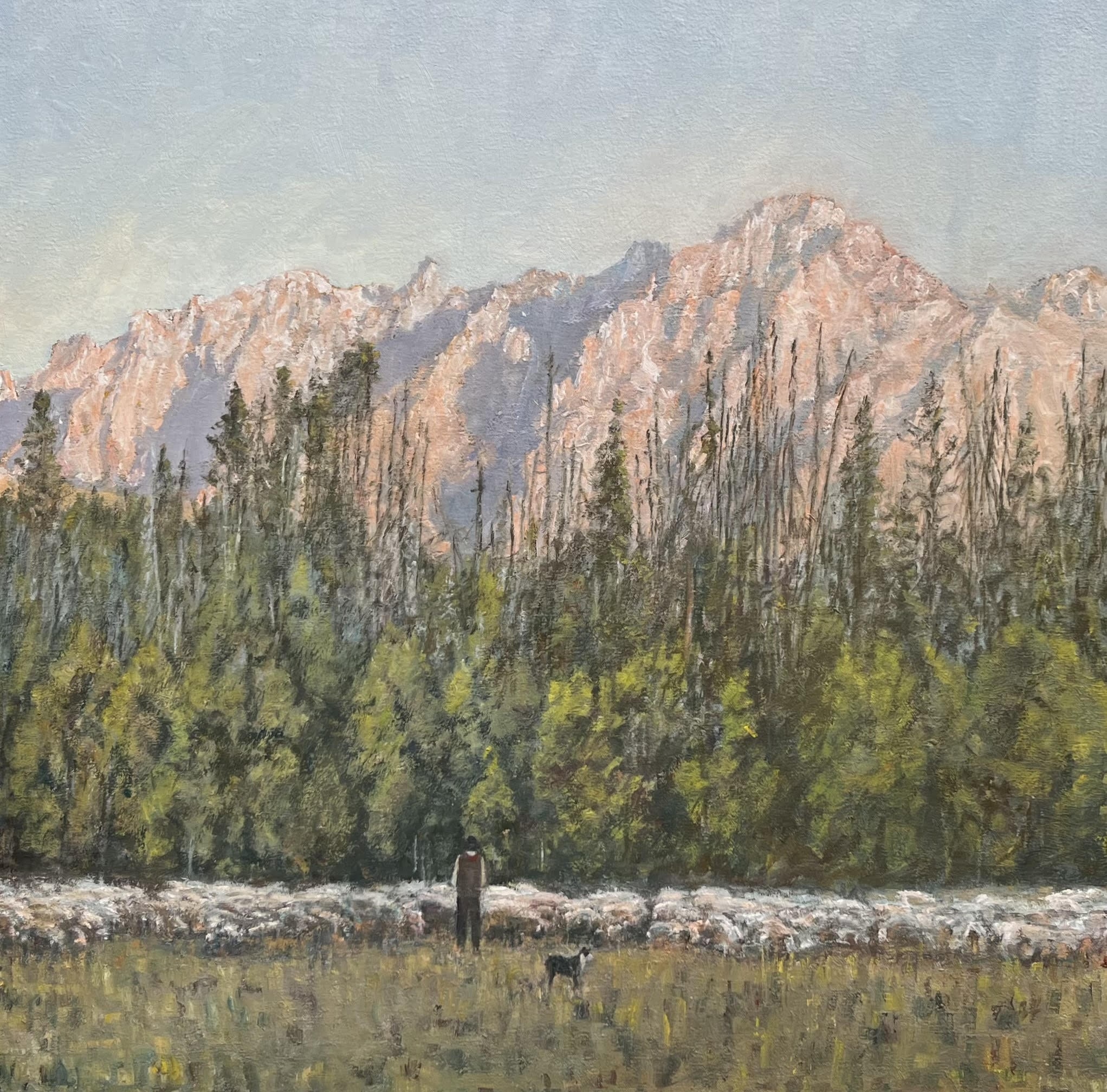 Landscape--Daybreak at Decker Flats by John Horejs