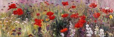 Floral--Wild Spring Poppies by John Horejs
