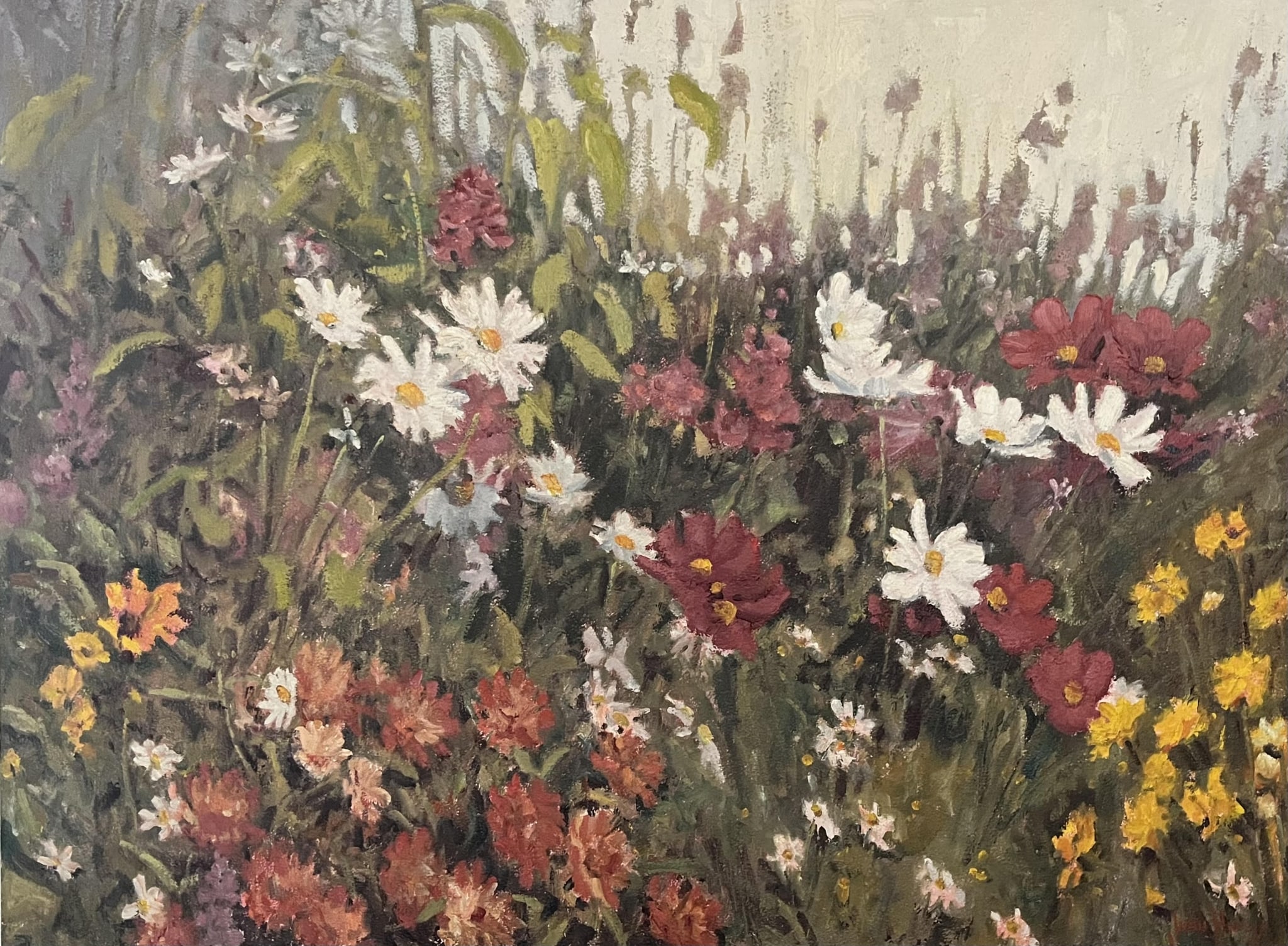 Early Autumn Garden by John Horejs