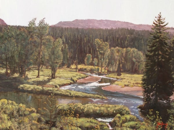Landscape--Morning View--Payette River by John Horejs