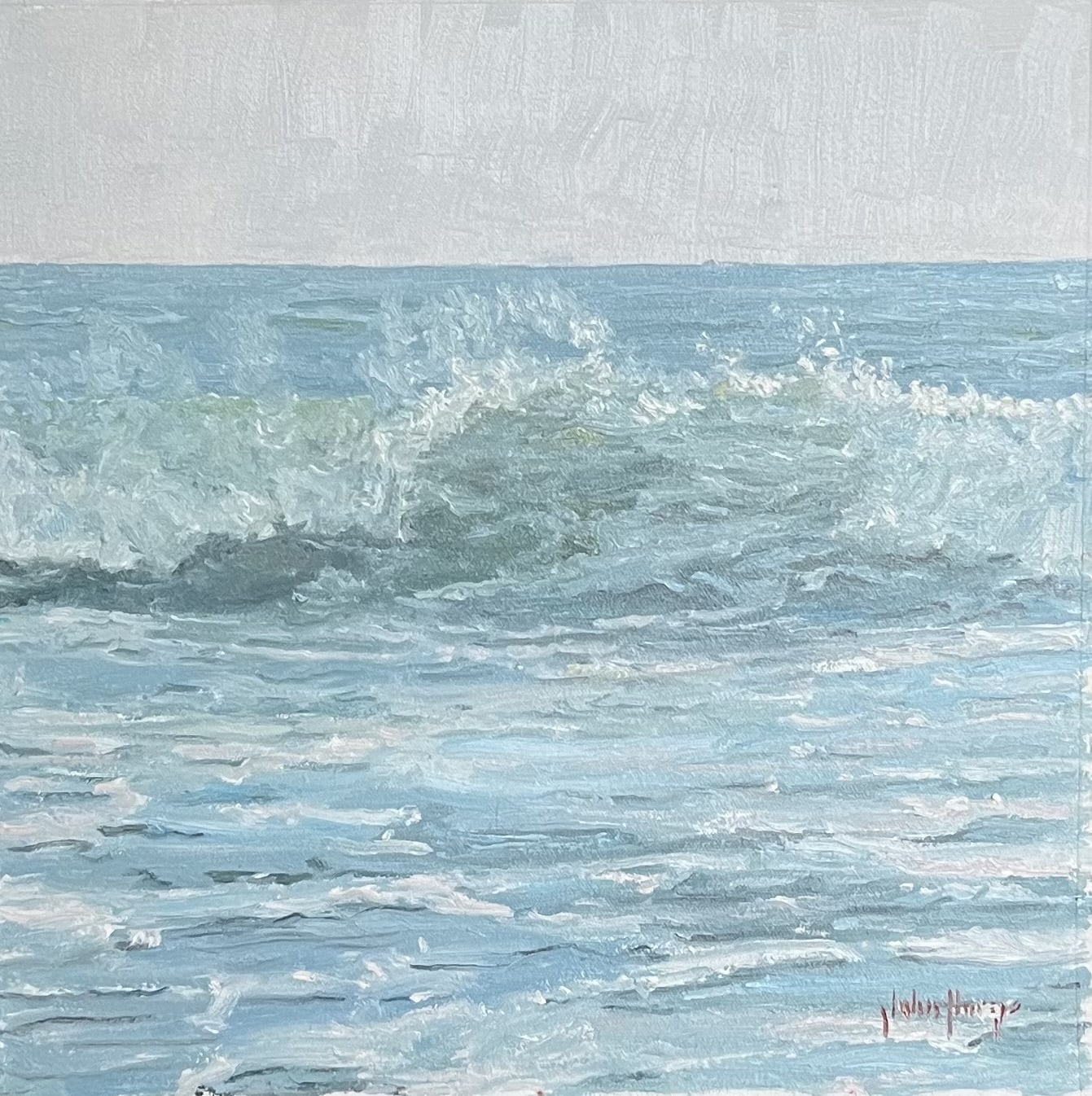 Afternoon Surf by John Horejs