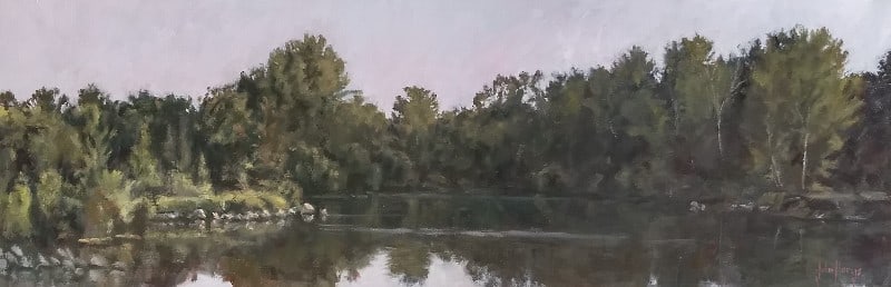 Landscape--Boise River Solitude by John Horejs