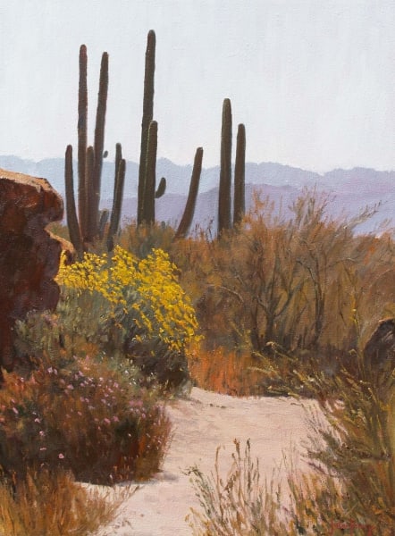 Desertscape--Desert Springtime by John Horejs