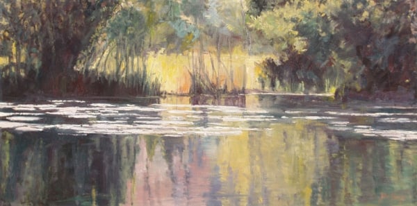Landscape--Mossy Pond by John Horejs