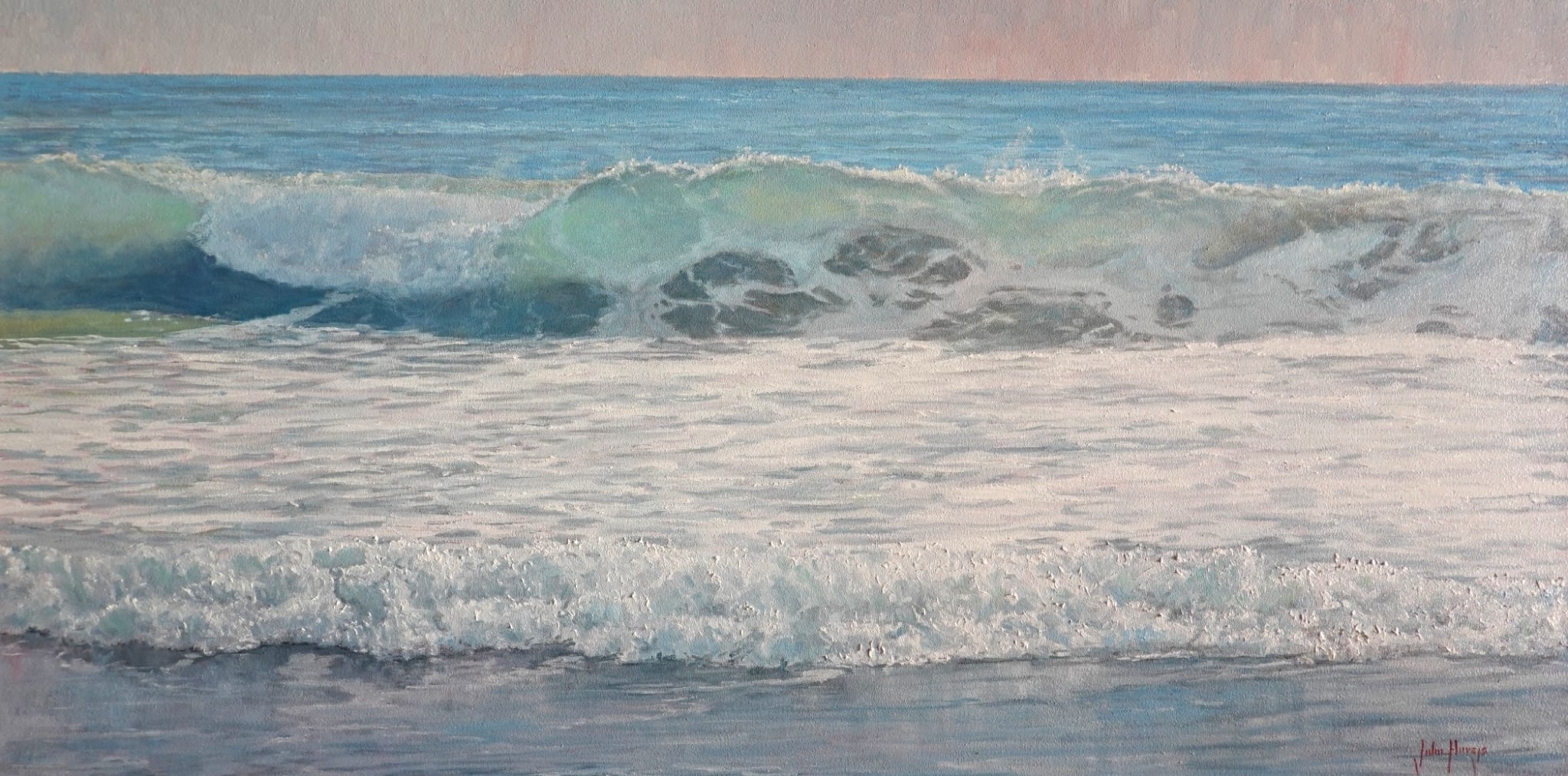 Seascape--Coastal Meditation by John Horejs