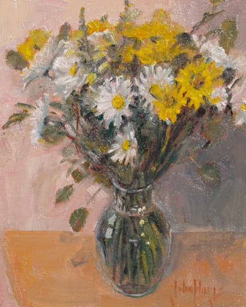 Floral--Bouquet of Mums by John Horejs