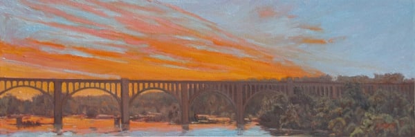 Landscape--James River Colors by John Horejs