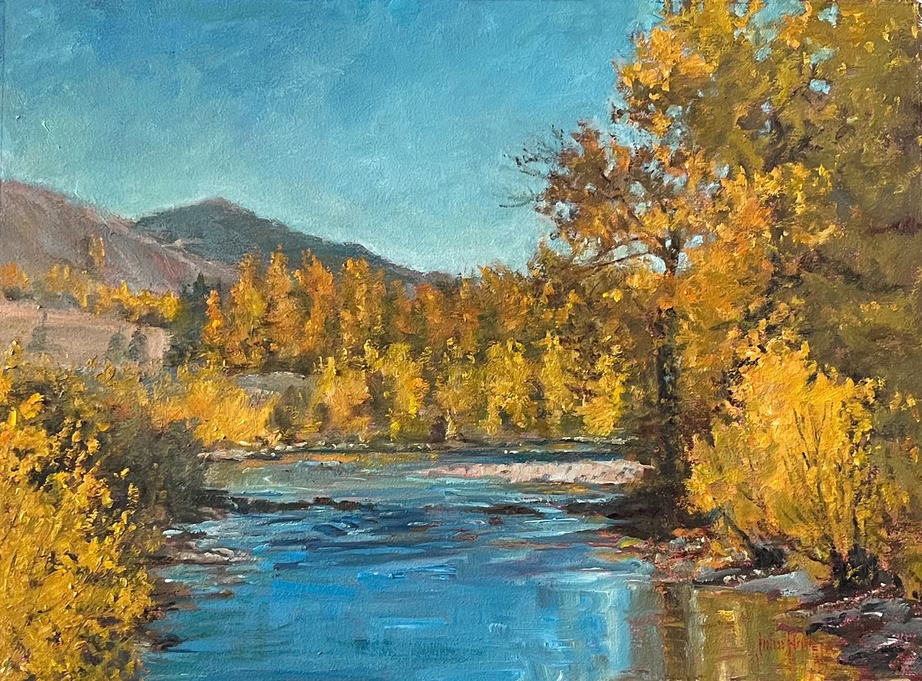 Wood River Fall Colors by John Horejs