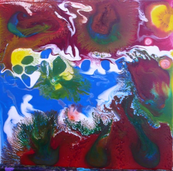 Pour Landscape by Mary Ellen Mogee