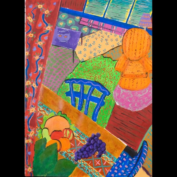 Interior with Table by Mary Ellen Mogee