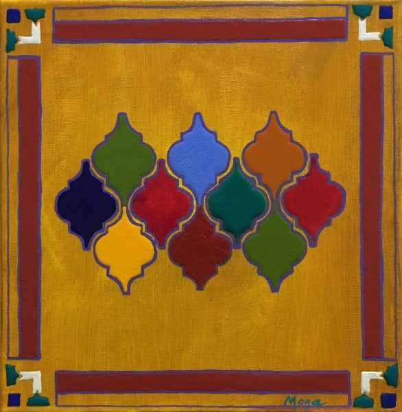 Small Moroccan Tiles by Mary Ellen Mogee