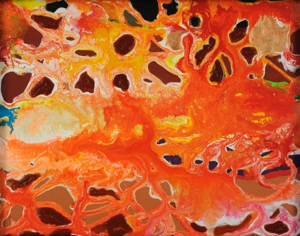 Wild West Pour by Mary Ellen Mogee