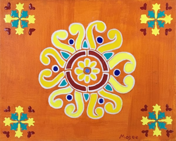 Moroccan Medallion by Mary Ellen Mogee