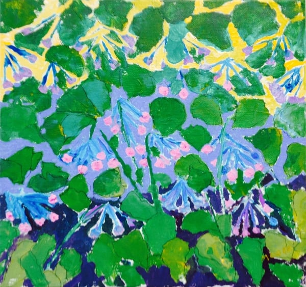 Potomac Bluebells by Mary Ellen Mogee