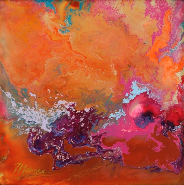 Wild Sunset by Mary Ellen Mogee