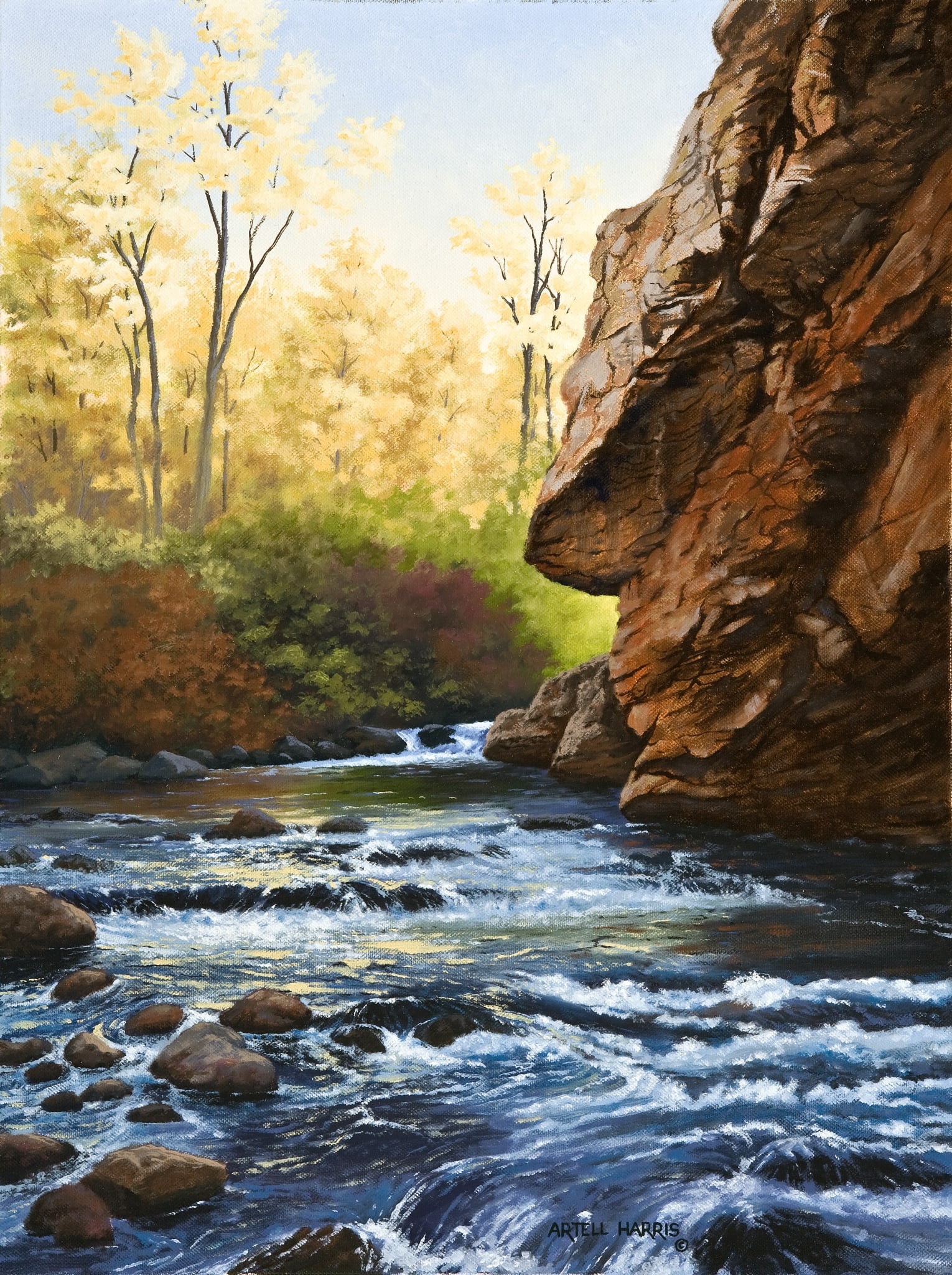 Cottonwood Creek #2 by artell harris