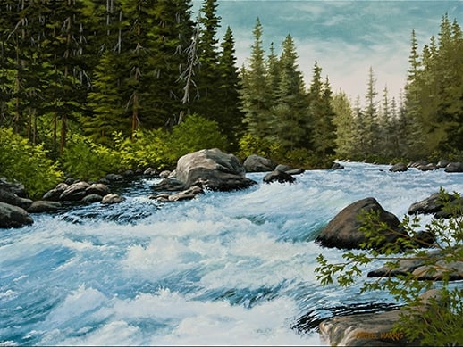 Red Fish Creek by artell harris