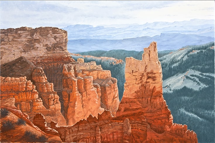 Bryce Canyon #3 by artell harris