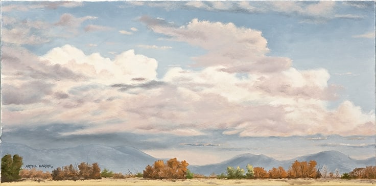 Lazy Day Clouds by artell harris
