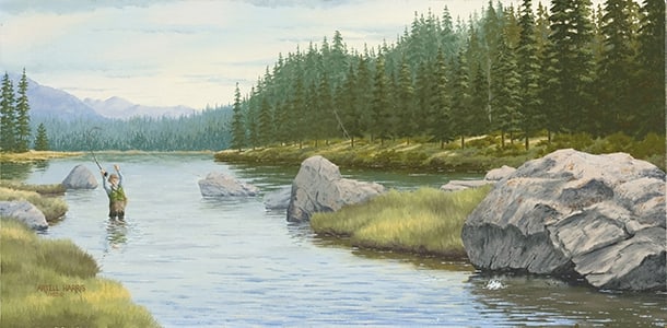 Madison River by artell harris