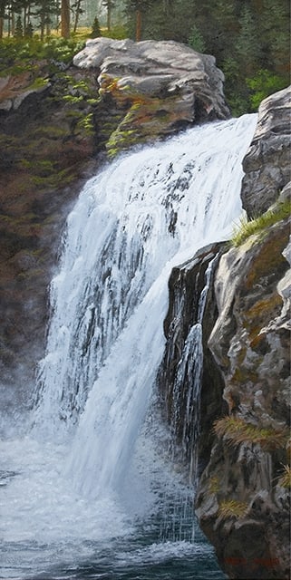 Moose Falls #2 by artell harris