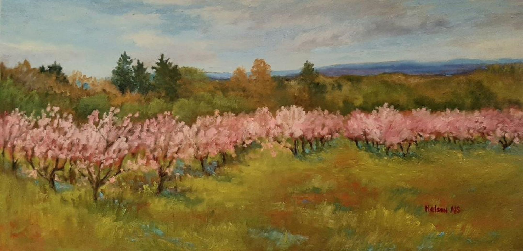 Peach Blossom Time by Sharon Nelson